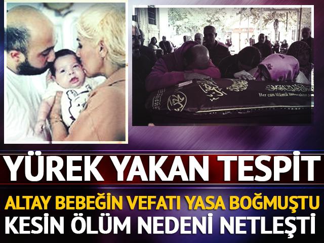 İzmir'de Altay bebeğin vefatı y&uuml;rekleri yakmıştı! B&ouml;cek ilacından zehirlendiği tespit edildi
