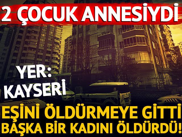 Eşini &ouml;ld&uuml;rmeye gitti, tartıştığı başka bir kadını &ouml;ld&uuml;rd&uuml;!