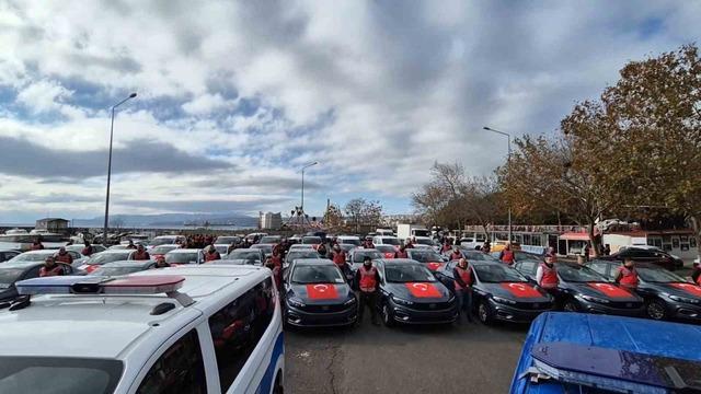 Tekirdağ’da emniyet ve jandarmaya yeni araçlar teslim edildi 2