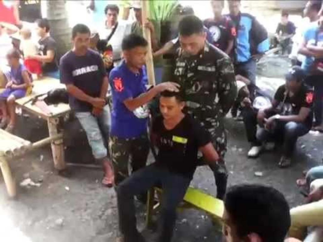 Bu da palalı ayin! Rit&uuml;elden sonra 'kurşun ge&ccedil;irmez' oluyorlar