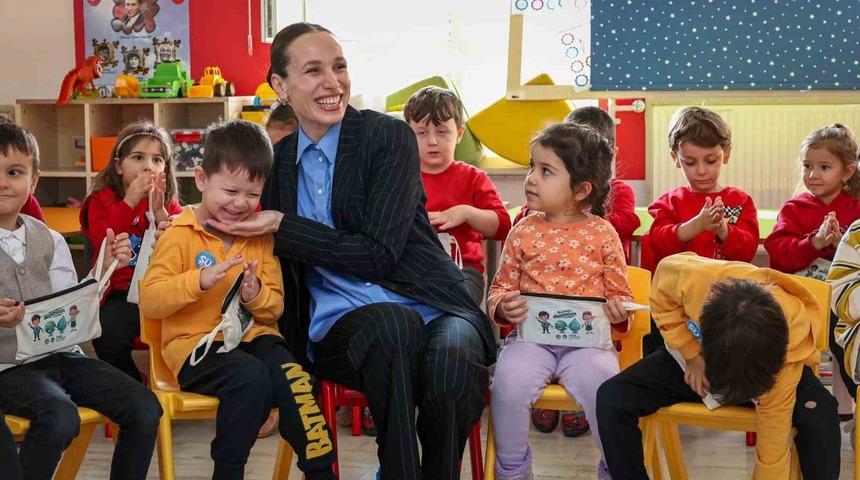 Sakarya&rsquo;da anaokulu &ouml;ğrencilerine su tasarrufu anlatıldı