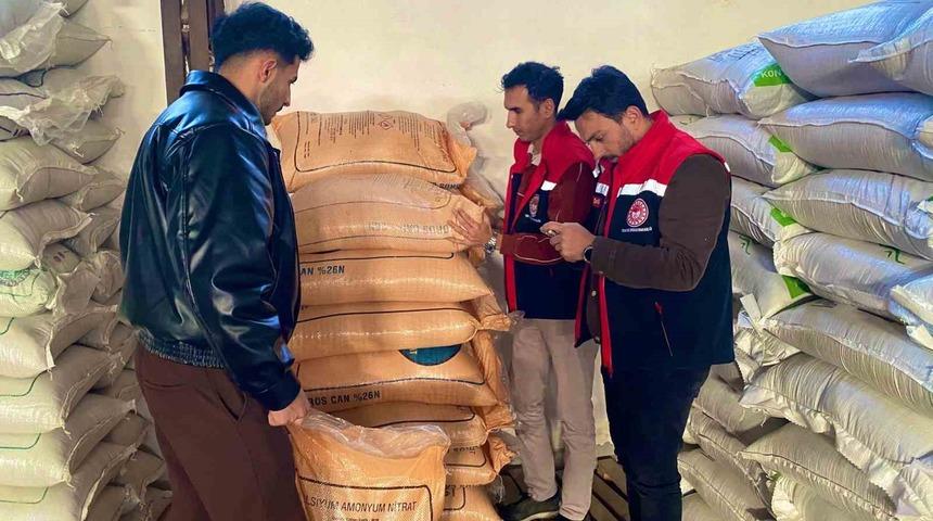 Bayburt’ta gübre denetimleri yapıldı