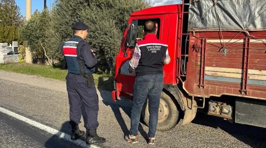 Bozdoğan’da ilçe tarım ve jandarmadan yol denetimi