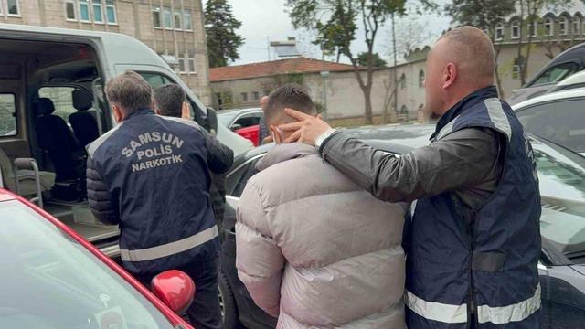 Samsun’da uyuşturucuyla yakalanan 2 kişi tutuklandı 1