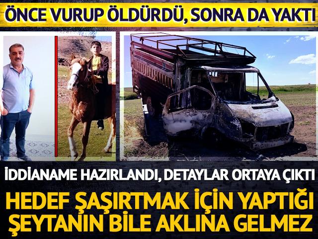 Baba ve oğlunu tabancayla vurduktan sonra yakmıştı! Hedef şaşırtmak i&ccedil;in yaptığı 'pes' dedirtti