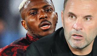 Okan Buruk'tan Osimhen'e taş: "75 milyon Euro'ya transfer ettik"