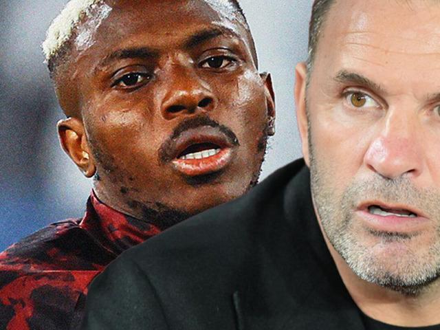 Okan Buruk'tan Osimhen'e taş: "75 milyon Euro'ya transfer ettik"