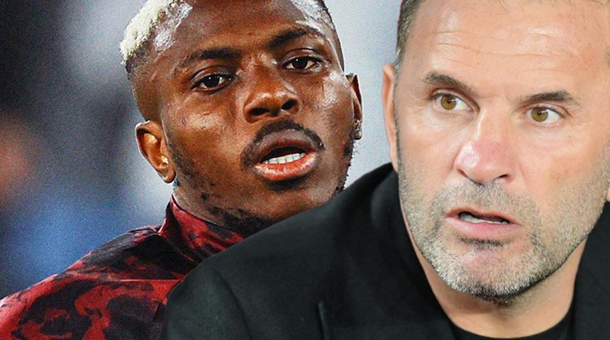 Okan Buruk'tan Osimhen'e taş: "75 milyon Euro'ya transfer ettik"