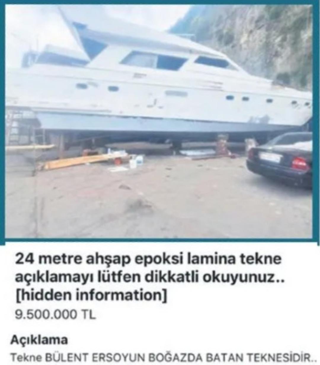 Bülent Ersoy un batan teknesi ilanı ortalığı karıştırdı! Saymakla bitmeyen serveti yeniden gündemde 2