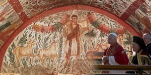 Hem T&uuml;rkiye hem d&uuml;nya i&ccedil;in &ccedil;ok &ouml;nemli! Papa'nın ziyaretinden g&uuml;nler sonra İznik'te bulundu: Eşi benzeri yok