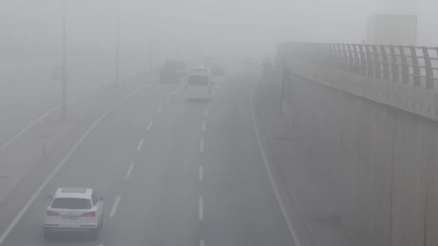 Kahramanmaraş’ta sis etkili oldu 2