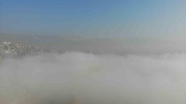 Kahramanmaraş’ta sis etkili oldu 1