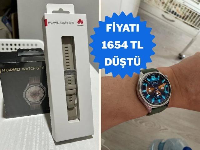 Sağlık, teknoloji ve konforu birleştiren HUAWEI GT 6 akıllı saatte avantajlı kampanya!
