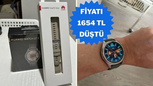 Sağlık, teknoloji ve konforu birleştiren HUAWEI GT 6 akıllı saatte avantajlı kampanya!