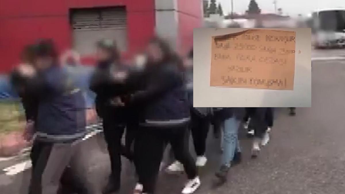 Her şeyi düşünmüşler! Fuhuş evinde duvarda pes dedirten yazı - Mynet Yaşam