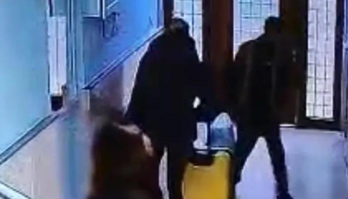 Görüntüler ortaya çıktı: Valizlerle kaçmaya çalışmışlar! 