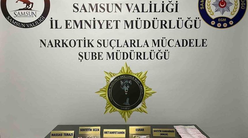 Çarşamba’da uyuşturucu operasyonu: 1 tutuklama