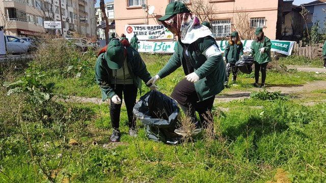 Öğrencilerden örnek davranış