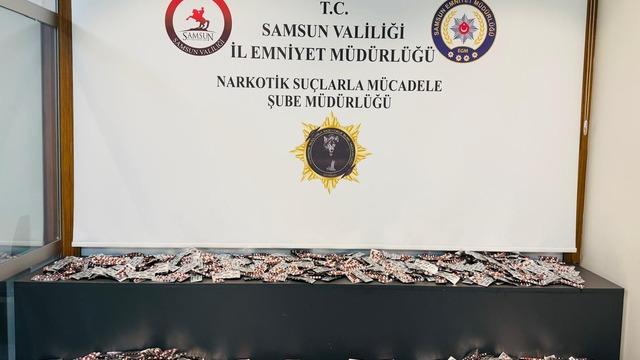 Yer: Samsun! İkametinde 10 binden fazla sentetik uyuşturucu bulundu