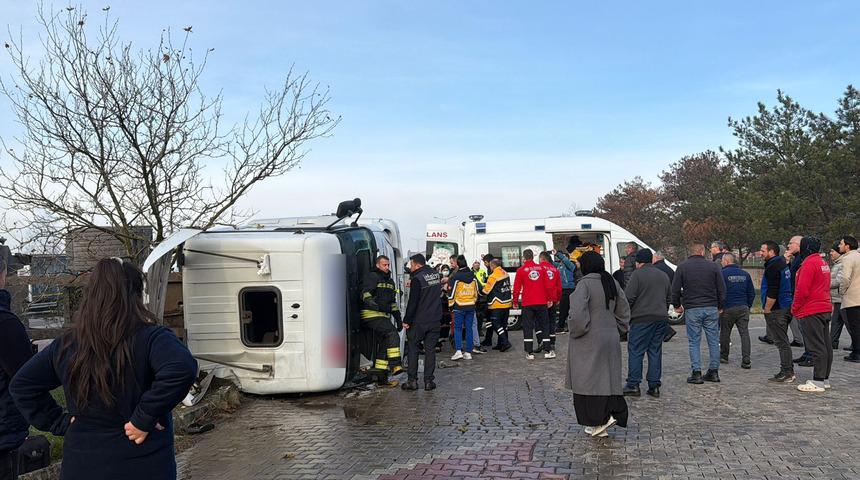 Tekirdağ'da feci kaza: Tır ile panelvan çarpıştı: 5 yaralı