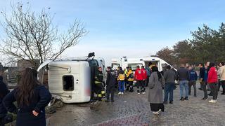 Tekirdağ'da feci kaza: Tır ile panelvan çarpıştı: 5 yaralı