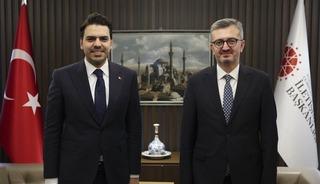 İletişim Başkanı Burhanettin Duran, TİKA Başkanı Eren ile görüştü