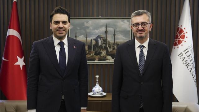 İletişim Başkanı Burhanettin Duran, TİKA Başkanı Eren ile görüştü