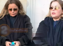 Karnı burnunda cenazeye geldi! Zor anlar yaşadı