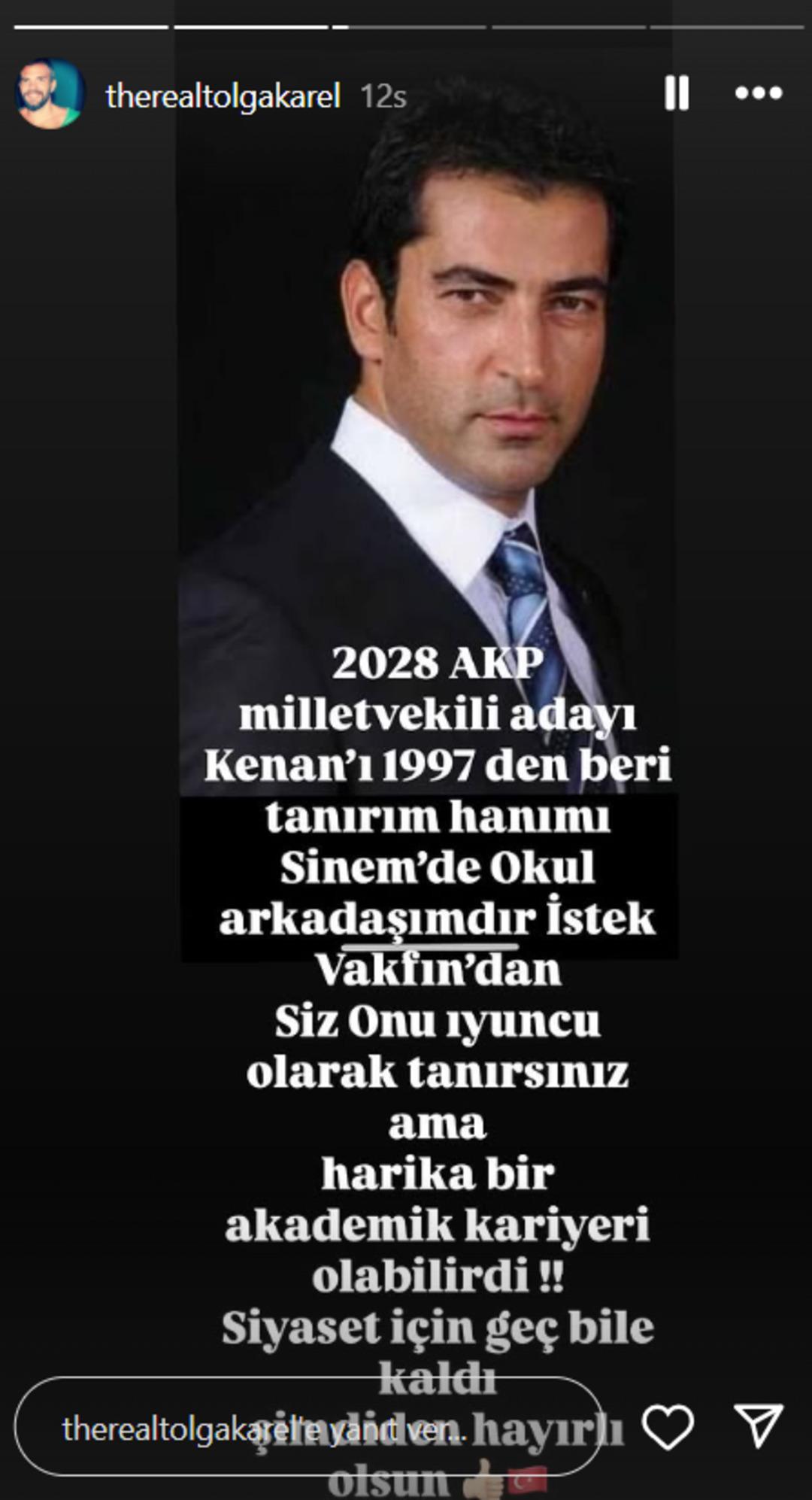 Tolga Karel den ilginç iddia: "2028 AK Parti milletvekili adayı Kenan İmirzalıoğlu" 2