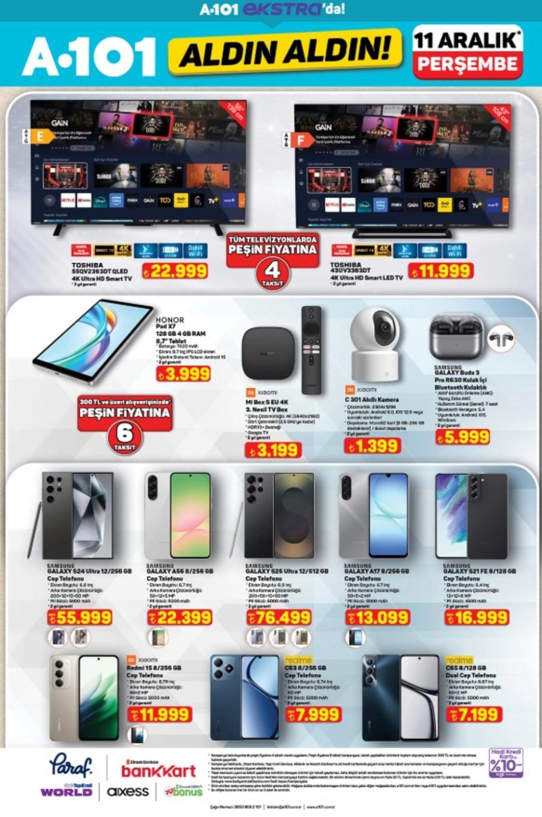 A101 e Columbia mont çeşitleri geliyor! 11 Aralık 2025 A101 katalog yayında! 8