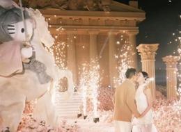 Böylesi görülmedi! Evlilik teklifi için set kurdurdu! 