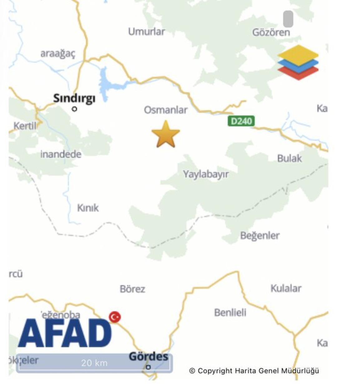 AFAD duyurdu! Balıkesir de 4.9 b&uuml;y&uuml;kl&uuml;ğ&uuml;nde deprem 1