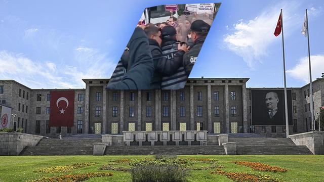 TBMM'deki taciz iddiasına göz yumulmadı! Mecliste protestoyla beraber gerginlik çıktı
