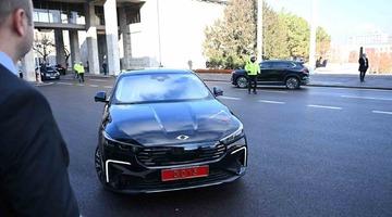 Yeni model T10F ile geldi! 'Oltu' renkli Togg böyle görüntülendi