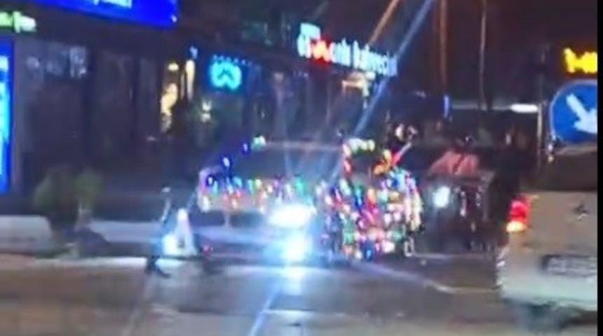 Menteşe’de aykırı ışık ve abartı egzozdan bir araca 11 bin TL ceza