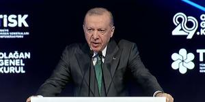 Erdoğan&#039;dan &#039;asgari &uuml;cret&#039; mesajı: &#039;TİSK&#039;ten elini taşın altına koymasını bekliyorum&#039;