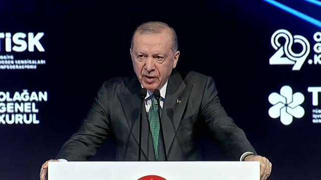 Erdoğan'dan 'asgari ücret' mesajı: 'TİSK'ten elini taşın altına koymasını bekliyorum'