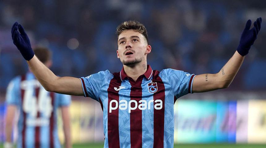 Beşiktaş'tan Trabzonspor'a kiralanan Ernest Muçi derbiyi bekliyor! 