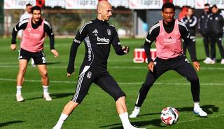 Beşiktaş’ta Trabzonspor maçı hazırlıkları devam etti