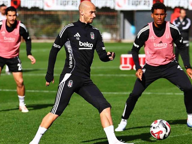 Beşiktaş’ta Trabzonspor maçı hazırlıkları devam etti