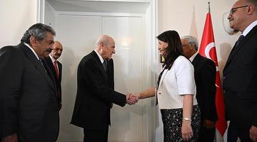 DEM Parti'den Bahçeli ve Babacan'a ziyaret