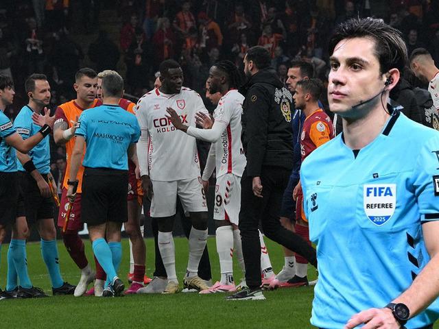 Galatasaray maçının hakemi Mehmet Türkmen'e MHK'dan ağır fatura!