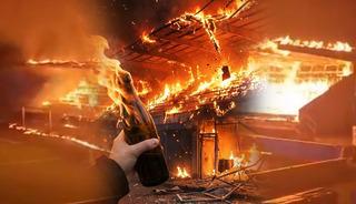 Finlandiya'da futbol değil, terör konuşuluyor! Efsane kulüp küme düştü, 15 yaşındaki çocuklar stadyumu yaktı!