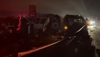 Mardin'de zincirleme kaza! 4 ölü, 5 yaralı