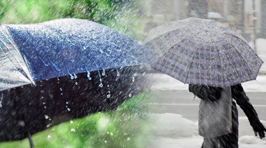 Meteoroloji il il uyardı: 43 kente sağanak ve kar geliyor!