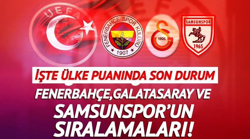 &Uuml;lke puanında son durum belli oldu!