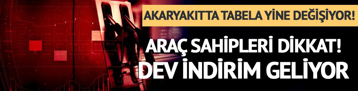 Akaryakıtta yeniden tabela değişiyor! Motorine dev indirim