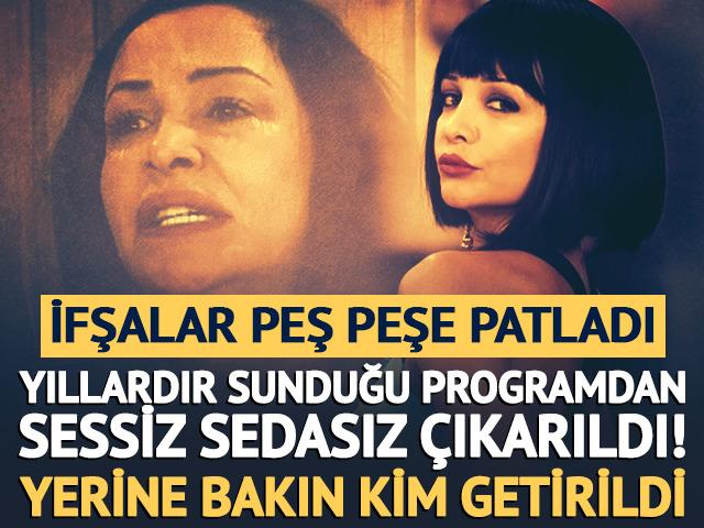 Yıllardır sunduğu programdan sessiz sedasız &ccedil;ıkarıldı! Yerine bakın kim getirildi