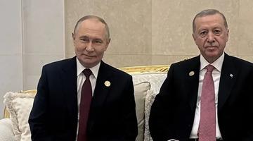 Erdoğan'dan Aşkabat'ta kritik temaslar! Putin ile görüştü