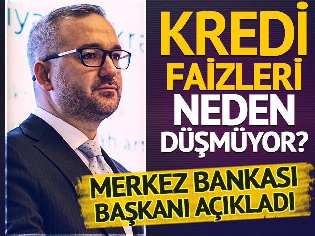 Kredi faizleri neden d&uuml;şm&uuml;yor? Merkez Başkanı Fatih Karahan yanıtladı: &ldquo;Tek belirleyici değil&rdquo;